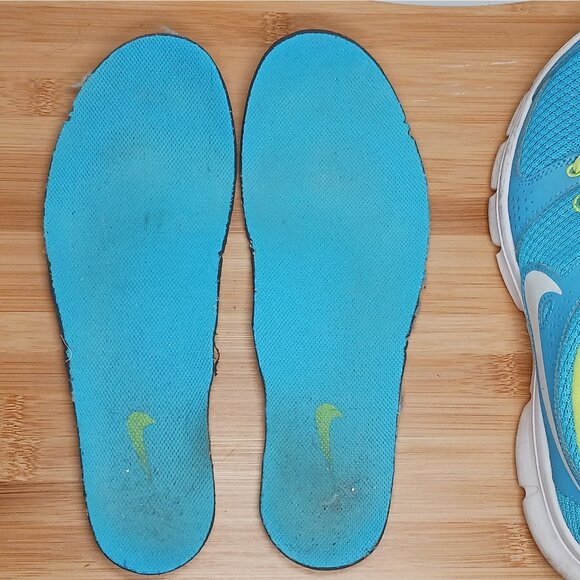 Nike Womens Size 7.5 Flex Experience RN 525754-400 Blue Volt Running Sneakers - Picture 6 of 11